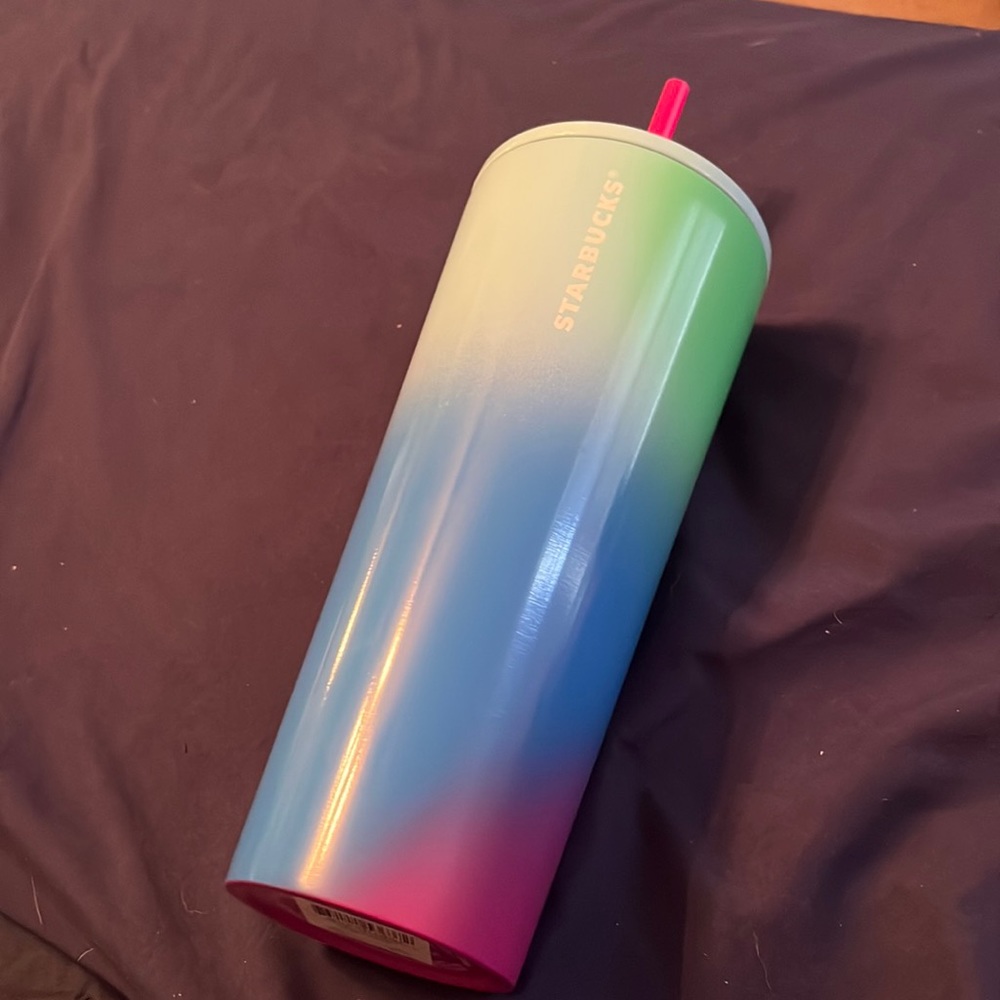 Starbucks 24oz Rainbow Tumbler